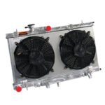 Fit 2003-2007 SUBARU IMPREZA SAAB BAJA 9-2X 2.5L H4 RADIATOR & FAN SHROUD AT MT