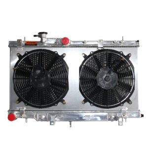 Fit 2003-2007 SUBARU IMPREZA SAAB BAJA 9-2X 2.5L H4 RADIATOR & FAN SHROUD AT MT - Image 3