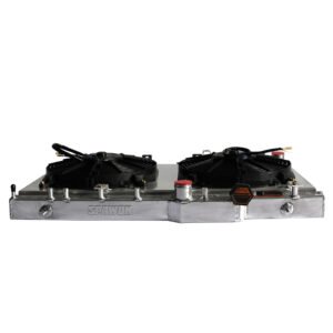 Fit 2003-2007 SUBARU IMPREZA SAAB BAJA 9-2X 2.5L H4 RADIATOR & FAN SHROUD AT MT - Image 4