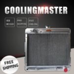 Fit Dodge Dart Plymouth Duster Small Block V8 1970-1972 SPAWON Radiator 4Rows AT