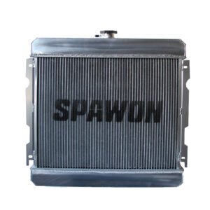 Fit Dodge Dart Plymouth Duster Small Block V8 1970-1972 SPAWON Radiator 4Rows AT - Image 3