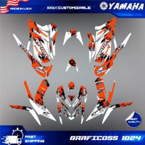 Fits Yamaha Raptor 700R Graphics Kit 2006 2007 2008 2009 2010 2011 2012 decals