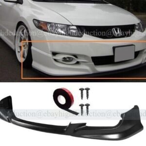 For 09-11 Honda Civic 2Dr Coupe PU HFP Style Front Bumper Lip Spoiler Bodykit