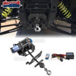 For 14-19 Polaris RZR 900/1000/XP Turbo UTV 4500lb 12V Electric Winch Mount Kit
