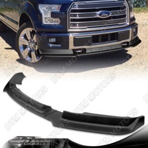For 15-17 Ford F-150 F150 Truck Front Bumper Body Kit Lip Splitter Spoiler 3pcs