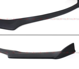 FOR 18-24 Infiniti Q50 Base Luxe Winglet Style Front Bumper Lip Spoiler Splitter - Image 4