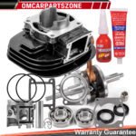 For 1988-2006 Yamaha Blaster 200 Piston Cylinder Crank Motor Rebuild Gaskets Kit