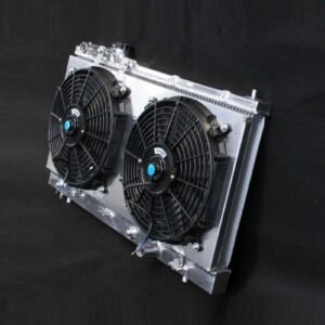 For 1999-2003 Mazda Protege Protege5 L4 Aluminum Radiator With Fan Shroud - Image 4