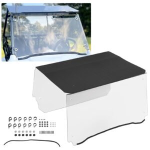 For 2009-2021 Polaris Rzr 170 Front And Rear Windshield Scratch Resistant & Roof