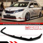 For 2011-17 Toyota Sienna XL30 SE MP Style PU Front Bumper Lip Spoiler Splitter
