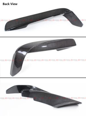 FOR 2012-18 BMW F30 F31 CARBON FIBER FRONT BUMPER FANG TRIM AIR VENT LID COVER - Image 3