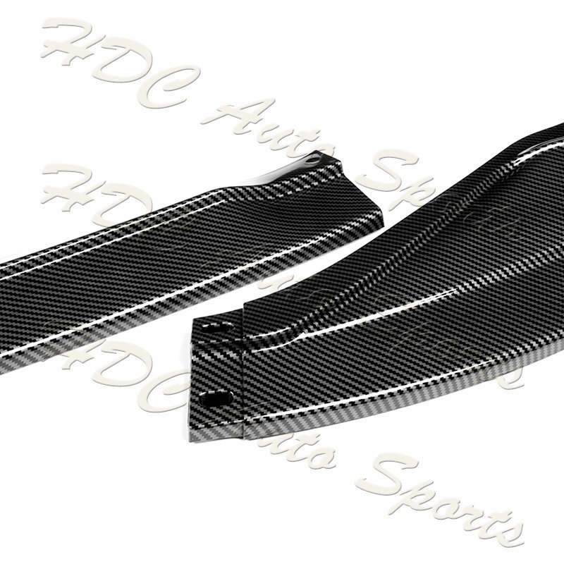 For 2013-2015 Lexus GS350 GS450h F-Sport Carbon Look Front Bumper Spoiler Lip - Image 2