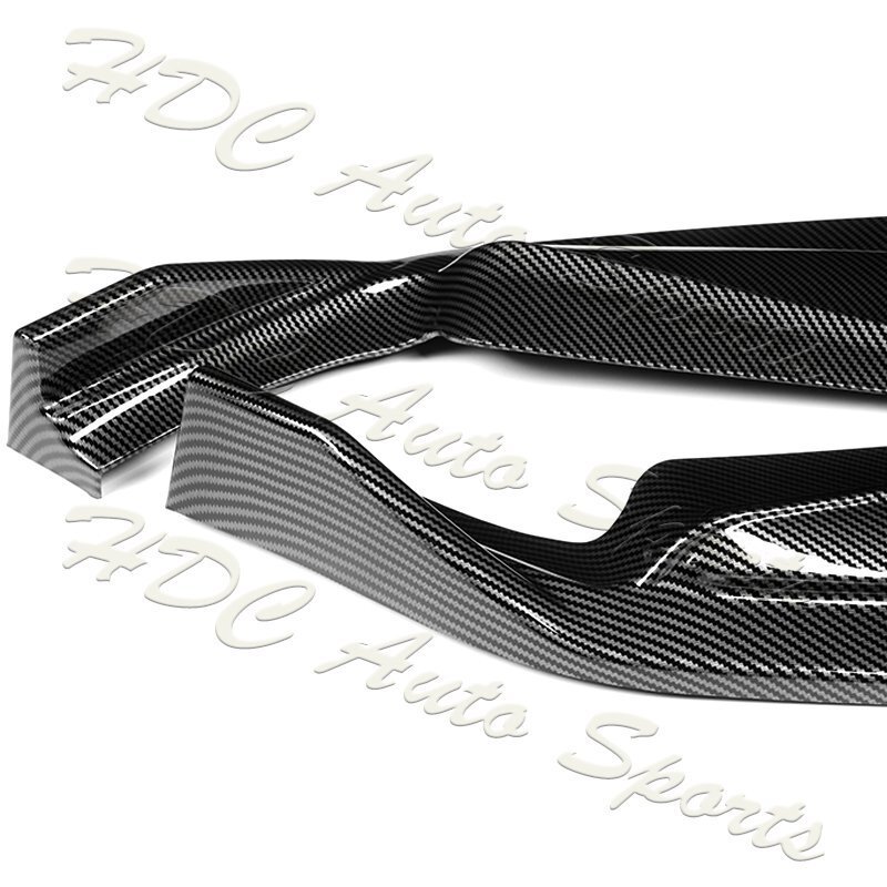 For 2013-2015 Lexus GS350 GS450h F-Sport Carbon Look Front Bumper Spoiler Lip - Image 3