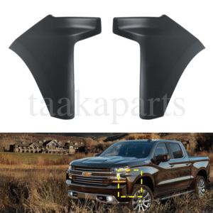 For 2019-2022 Chevy Silverado 1500 Bumper End Cap Extension Left&Right Side