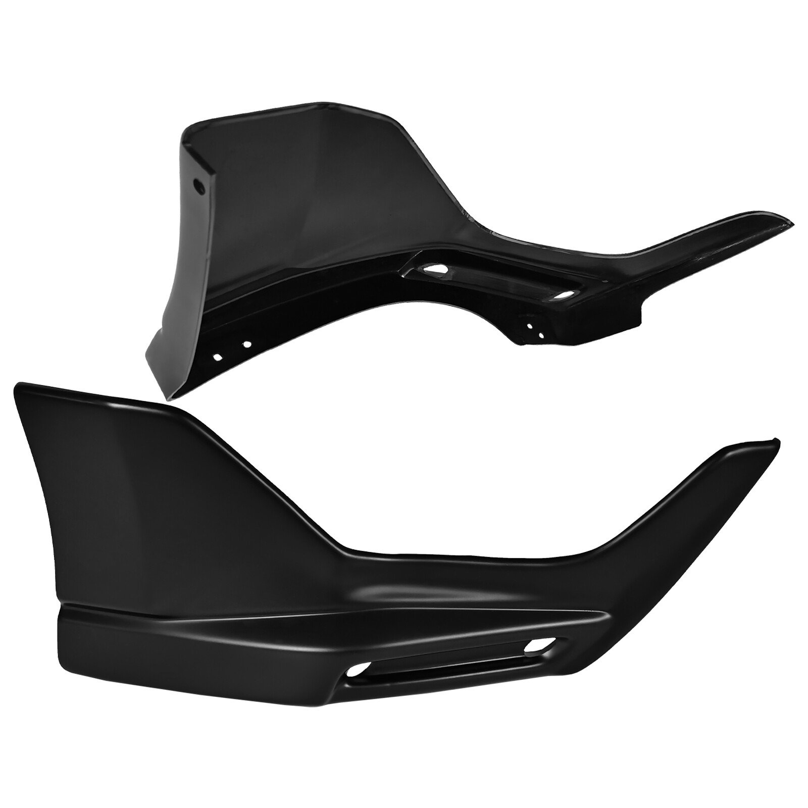 For 2019-2024 Toyota Corolla Hatchback Rear Bumper Splitter Winglet Apron Spat - Image 2