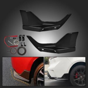 For 2019-2024 Toyota Corolla Hatchback Rear Bumper Splitter Winglet Apron Spat