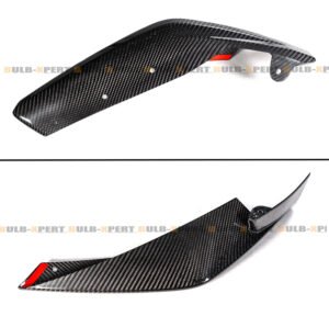 For 2021-2025 BMW G80 M3 G82 G83 M4 Real Carbon Fiber Front Bumper Lip Splitters - Image 4