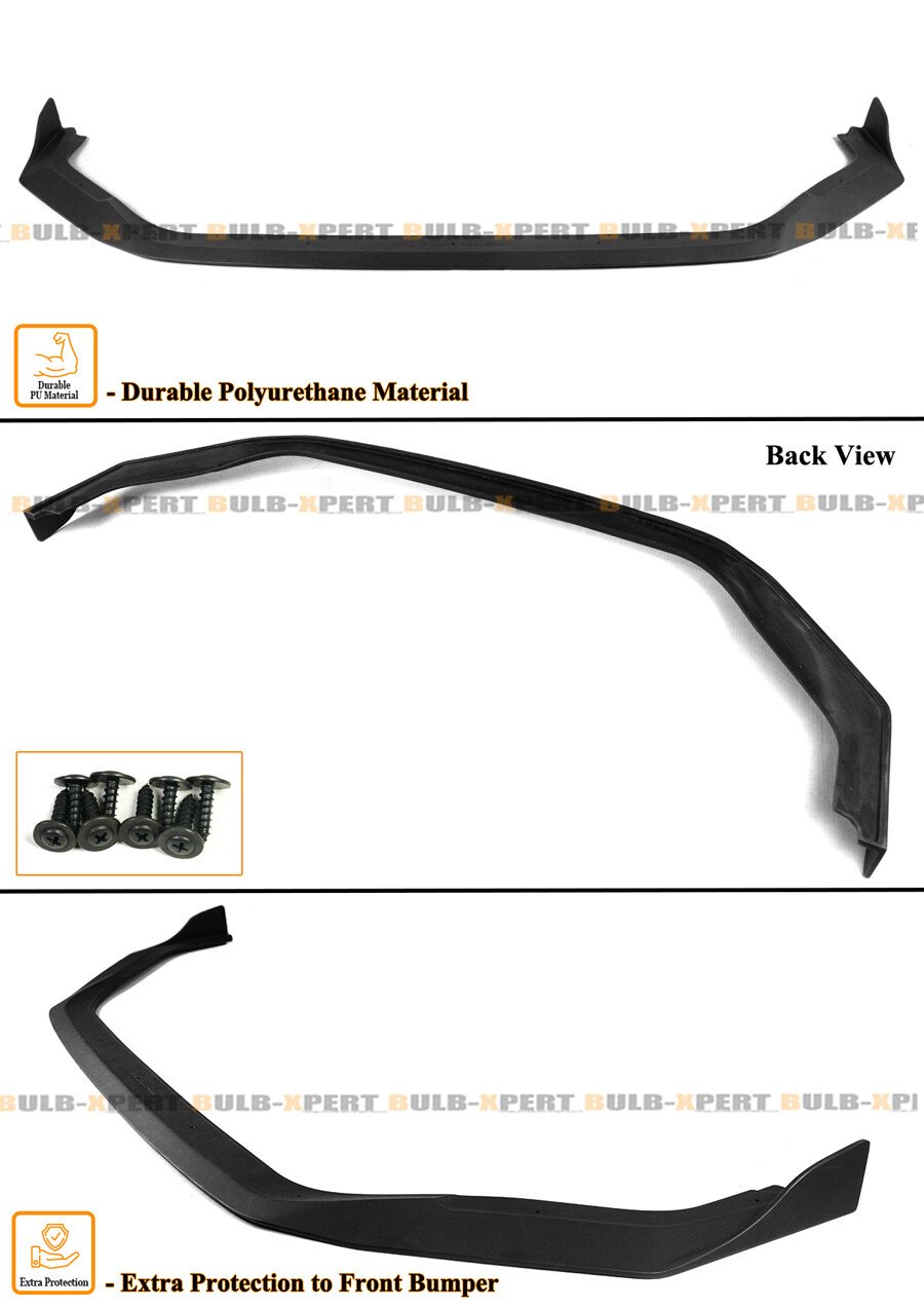 For 2023-25 Honda Civic Type-R FL5 AG Style PU Front Bumper Lip Spoiler Splitter - Image 4