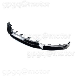 For BMW F15 X5 M Sport 2014-2018 GT-Style Glossy Black Front Bumper Lip Splitter - Image 2