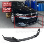 For BMW F90 M5 Competition 18-20 MP Style Carbon Fiber Front Bumper Lip Splitter