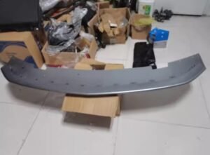 For Cadillac XT5 Front Bumper Lip Spoiler Splitter Silver 2017-2022 1PCS - Image 2