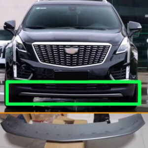 For Cadillac XT5 Front Bumper Lip Spoiler Splitter Silver 2017-2022 1PCS