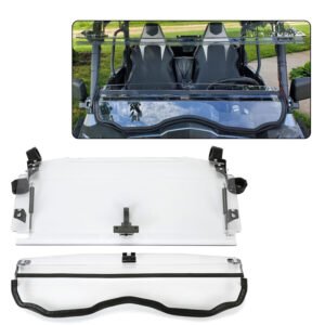 For CFMOTO ZForce 500 / 800 / 1000 Model Front Flip Windshield Scratch Resistant