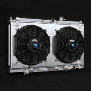 For Honda Accord 94-97 Prelude 97-01 Aruca CL 97-99 Aluminum Radiator+Fan Shroud - Image 3