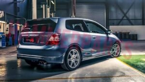 For Honda HB Ep3 Civic Si Ep2 TypeR Sport SIDE SILLS SKIRT ABS Plastic 02-05 - Image 2