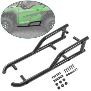For Polaris General 1000 2016-2025 Steel Kick Out Nerf Bar Rock Sliders 2-Seat
