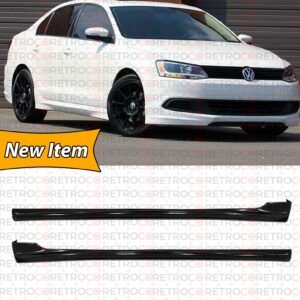 For Vw Jetta Mk6 R Line Side Skirts Plastic 10 18 Mk6 Mk6 FL