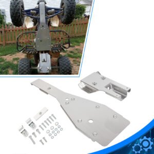 For Yamaha Raptor 700 700R Full Chassis Glide Swing Arm Skid Plate Guard Combo