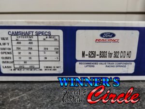 Ford Racing M-6250-B303 Camshaft Hydraulic Roller Tappet For Small Block Windsor