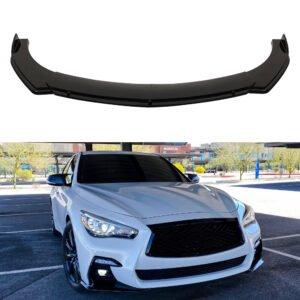 Front Bumper Lip Splitter 78.7" Side Skirt Strut Rods Body Kit For Subaru Legacy - Image 4