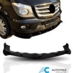 Front Bumper Lip Splitter For Mercedes-Benz Sprinter 2500 3500 W906 Gloss Black