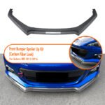 Front Bumper Spoiler Splitter Lip Body Kit For Subaru BRZ 2013-2016 Black