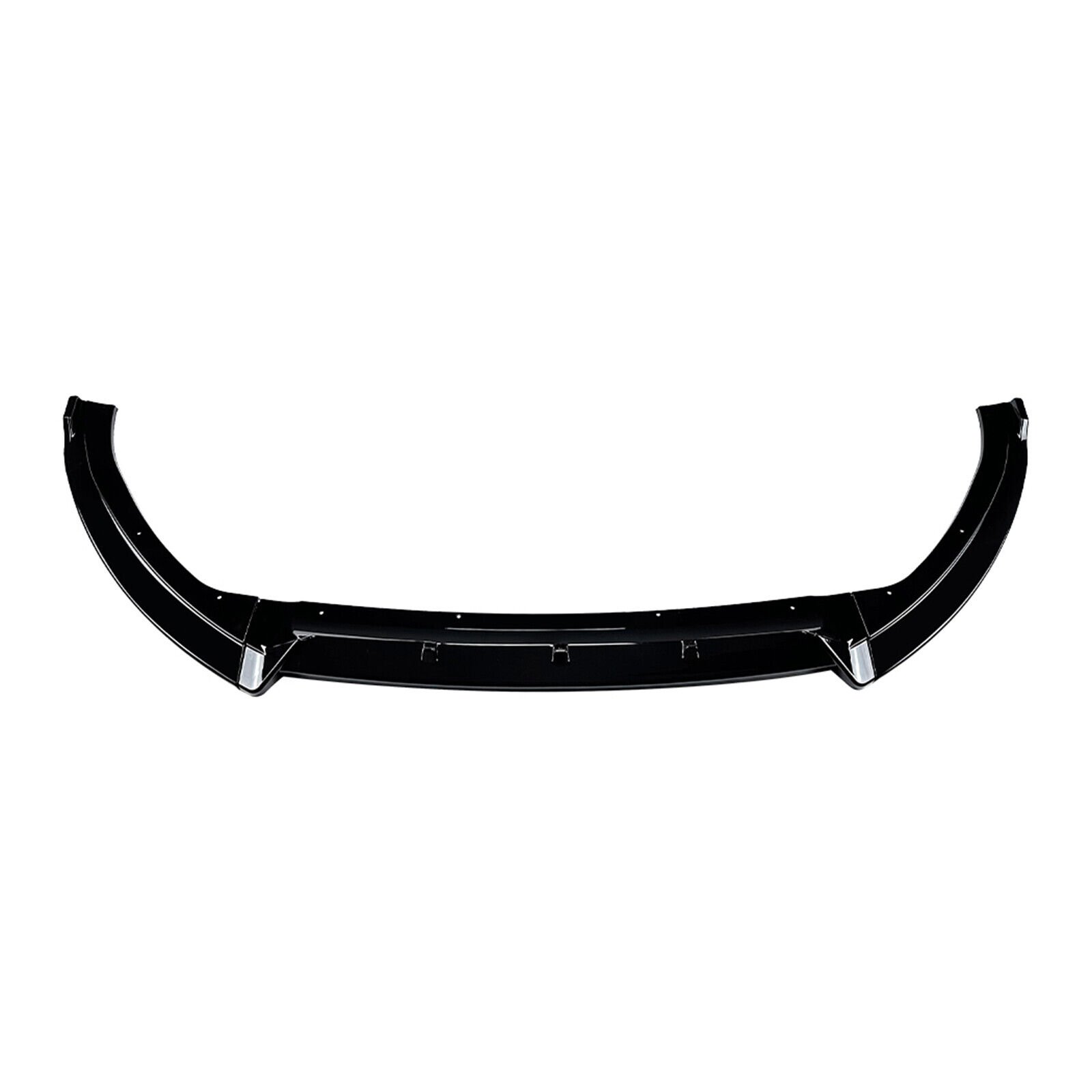Front Bumper Spoiler Splitter Lip For Ford Focus ST MK3.5 2015-2018 2016 Black - Image 2