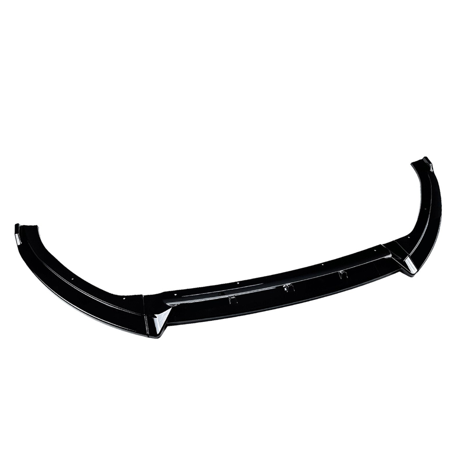 Front Bumper Spoiler Splitter Lip For Ford Focus ST MK3.5 2015-2018 2016 Black - Image 3