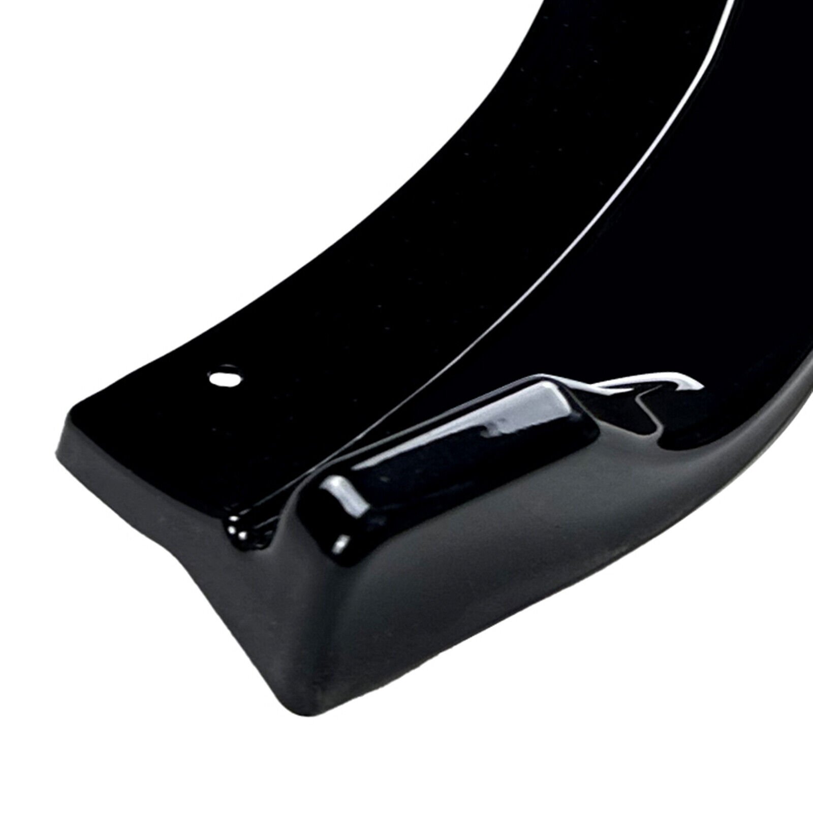 Front Bumper Spoiler Splitter Lip For Ford Focus ST MK3.5 2015-2018 2016 Black - Image 4