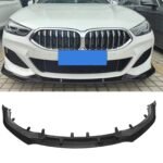 Gloss Black Front Bumper Splitters Lip For BMW 8 Series G14 G15 G16 2018 19-24