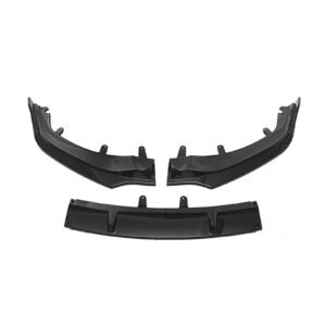 Gloss Black Front Bumper Splitters Lip For BMW 8 Series G14 G15 G16 2018 19-24 - Image 4
