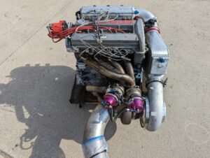 GM Ecotec Drag Racing Engine 4-cyl 88mm Turbo Fresh 8 Passes Complete Methanol - Image 2
