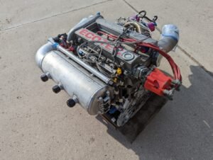 GM Ecotec Drag Racing Engine 4-cyl 88mm Turbo Fresh 8 Passes Complete Methanol - Image 4
