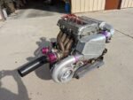 GM Ecotec Drag Racing Engine 4-cyl GT45R Turbo Fresh 0 Passes Complete Methanol