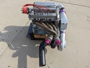GM Ecotec Drag Racing Engine 4-cyl GT45R Turbo Fresh 0 Passes Complete Methanol - Image 3