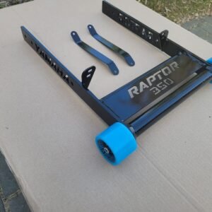 Grab bar Twin roller wheelie bar Yamaha Raptor Banshee Suzuki LTR450 Z400 Quad