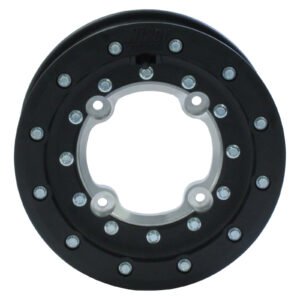 HiPer ATV TECH 3 Front 10x2 1BS 4x144 Double Beadlock Wheel - 1020-HCF-DBL-BK