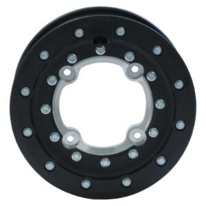 HiPer Tech 3 ATV Front Single Beadlock Wheel 10x5" 4x156 Black - 1050-YPF-SBL-BK