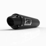 HMF Performance Black Slip On Exhaust Black Euro Cap Can Am Outlander 850 1000