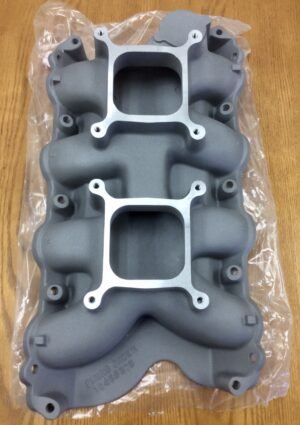 Holman Moody Boss 429 8-V intake, KAASE heads, block-off plate, crossover set + - Image 3